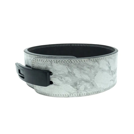 Buy White Marble 10mm Lever Belt - 2POOD Weightlifting Belt - Online Fitness Store