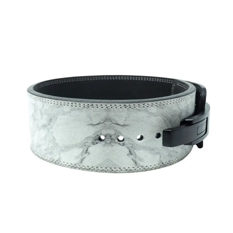 Buy White Marble 10mm Lever Belt - 2POOD Weightlifting Belt - Online Fitness Store