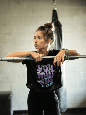 You Get What You Work For Crop kaufen -  2POOD Tanks  - Fitness Onlineshop
