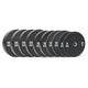 HighPowered Bumper Plates Set (Black) Complete (150 kg) kaufen bei HighPowered.ch