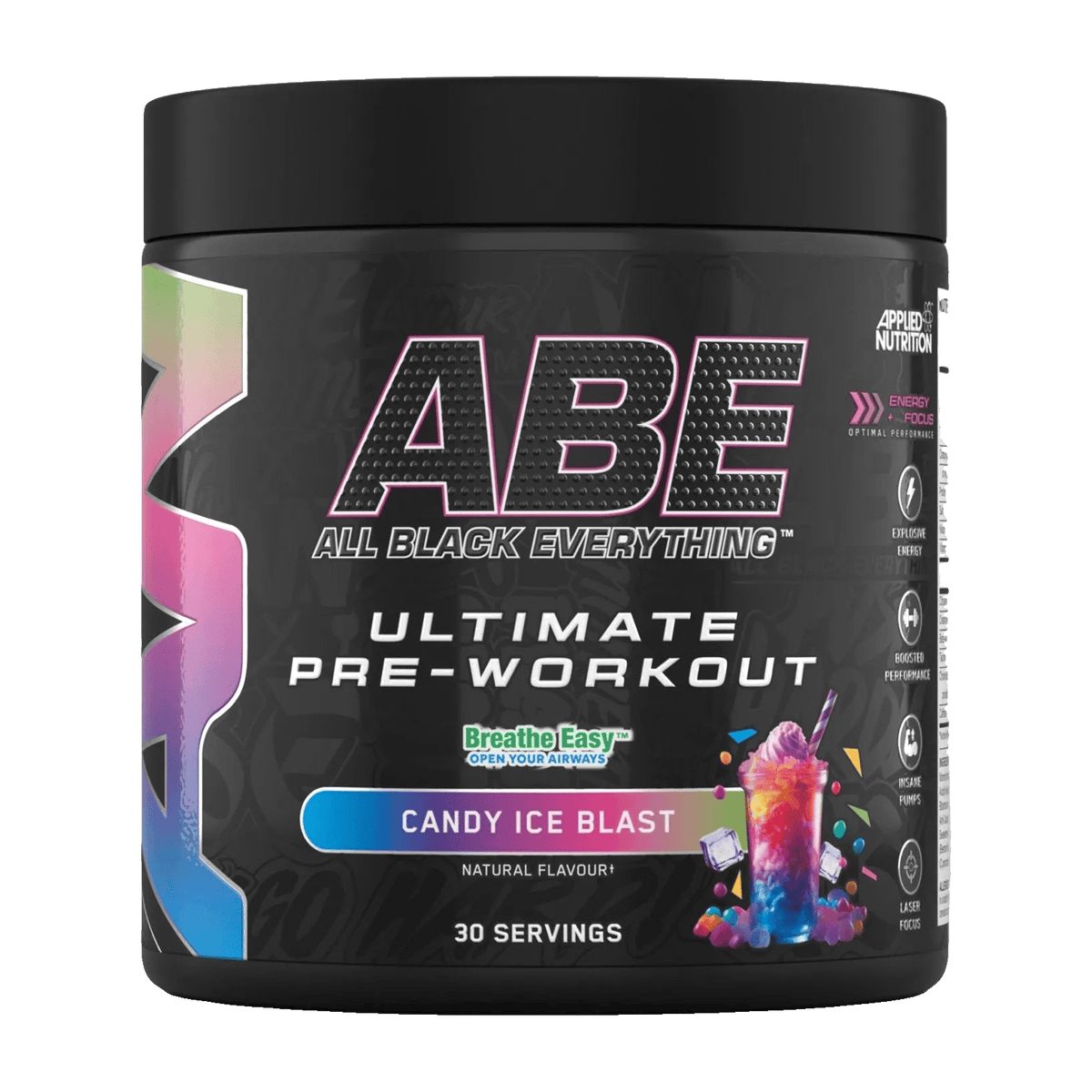Applied Nutrition ABE (All Black Everything) (375 g) Candy Ice Blast kaufen -  Applied Nutrition Pre-Workout  - Fitness Onlineshop