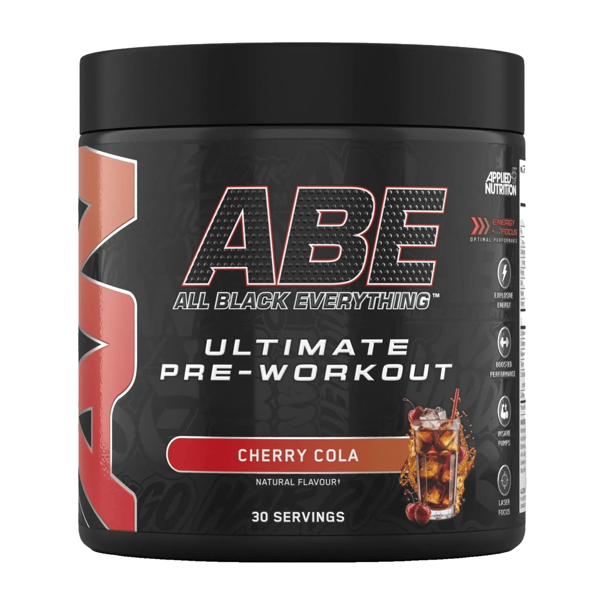 Applied Nutrition ABE (All Black Everything) (375 g) Cherry Cola kaufen -  Applied Nutrition Pre-Workout  - Fitness Onlineshop