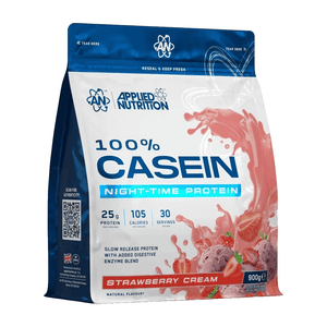 Applied Nutrition Casein 900 g / Strawberry Cream kaufen -  Applied Nutrition Casein Proteinpulver  - Fitness Onlineshop