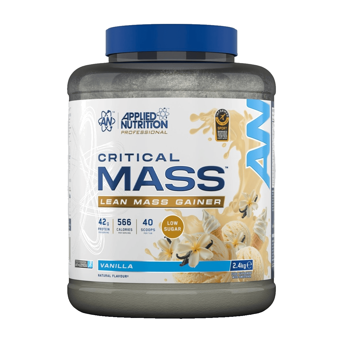 Applied Nutrition Critical Mass Professional (2.4 kg) Vanilla kaufen -  Applied Nutrition Weightgainer  - Fitness Onlineshop