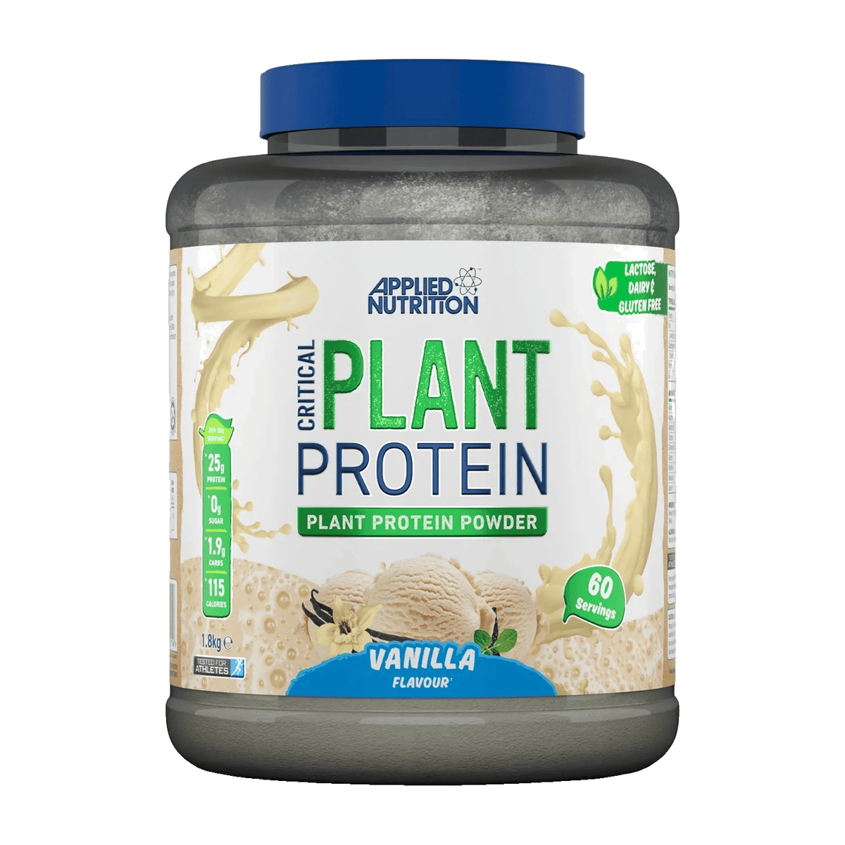 Applied Nutrition Critical Plant (1.8 kg) Vanilla kaufen -  Applied Nutrition Vegane Proteinpulver  - Fitness Onlineshop