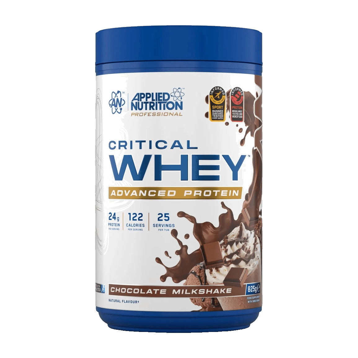 Applied Nutrition Critical Whey (825 g) Chocolate kaufen -  Applied Nutrition Whey Proteinpulver  - Fitness Onlineshop