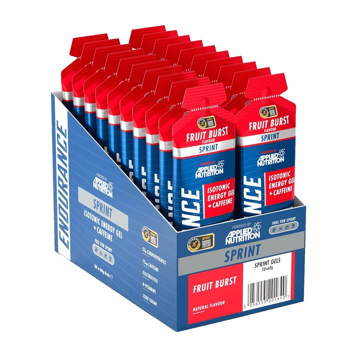 Applied Nutrition Endurance Velocity Sprint Gel 20 x 60 g / Fruit Burst kaufen -  Applied Nutrition Energy Gels  - Fitness Onlineshop
