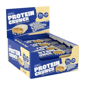 Applied Nutrition Protein Crunch Bar 12 x 62 g / White Chocolate Caramel kaufen -  Applied Nutrition Proteinriegel  - Fitness Onlineshop