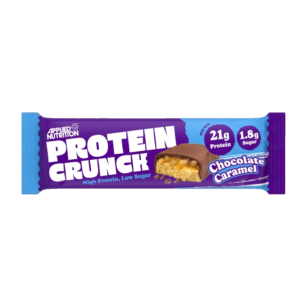 Applied Nutrition Protein Crunch Bar 62 g / Milk Chocolate Caramel kaufen -  Applied Nutrition Proteinriegel  - Fitness Onlineshop