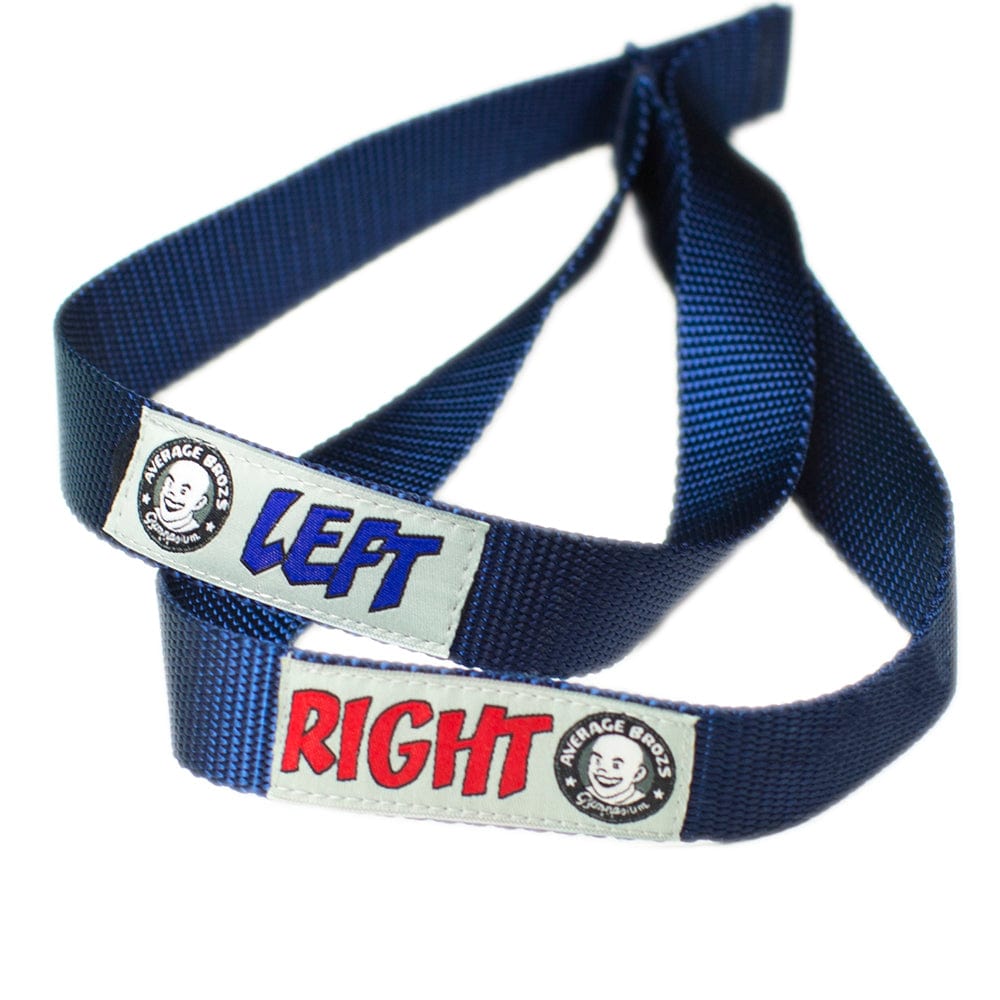 Buy Average Broz Olympic Lifting Straps (Lifting Straps) in Dark Blue at HighPowered.ch