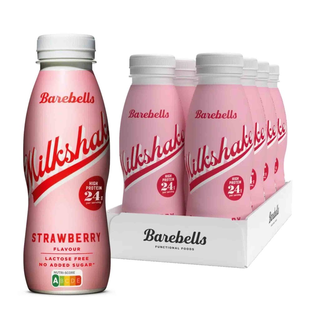 Barebells Barebells Milkshake 8 x 330 ml Strawberry kaufen bei HighPowered.ch
