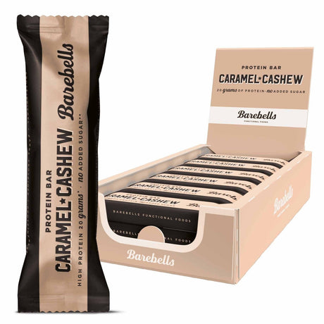 Achetez les barres protéinées Barebells Barebells 12 x 55 g Caramel-Noix de cajou sur HighPowered.ch