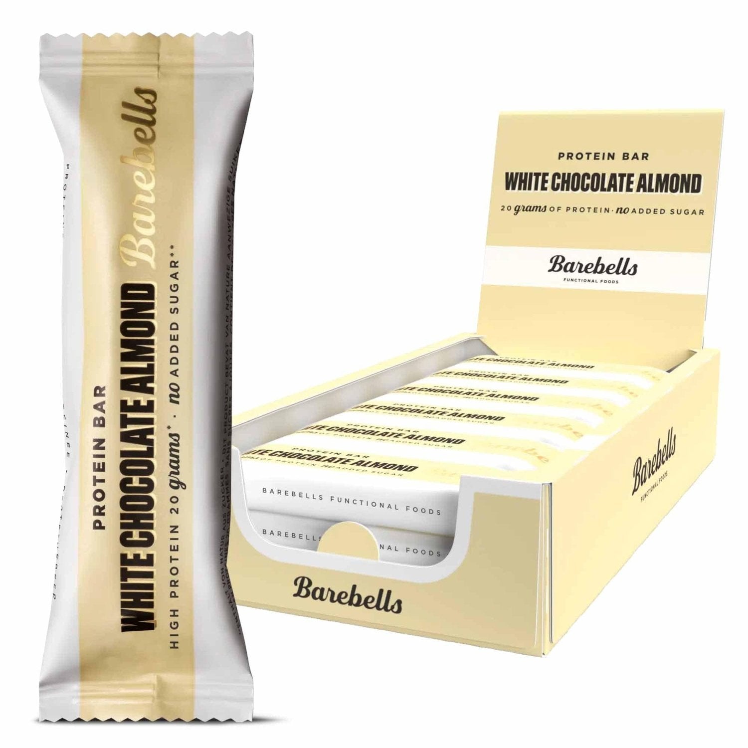 Barebells Barebells Protein Riegel 12 x 55 g White Chocolate Almond kaufen bei HighPowered.ch