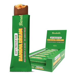Barebells Soft Proteinriegel 12 x 55 g / Banana Dream kaufen -  Barebells Proteinriegel  - Fitness Onlineshop