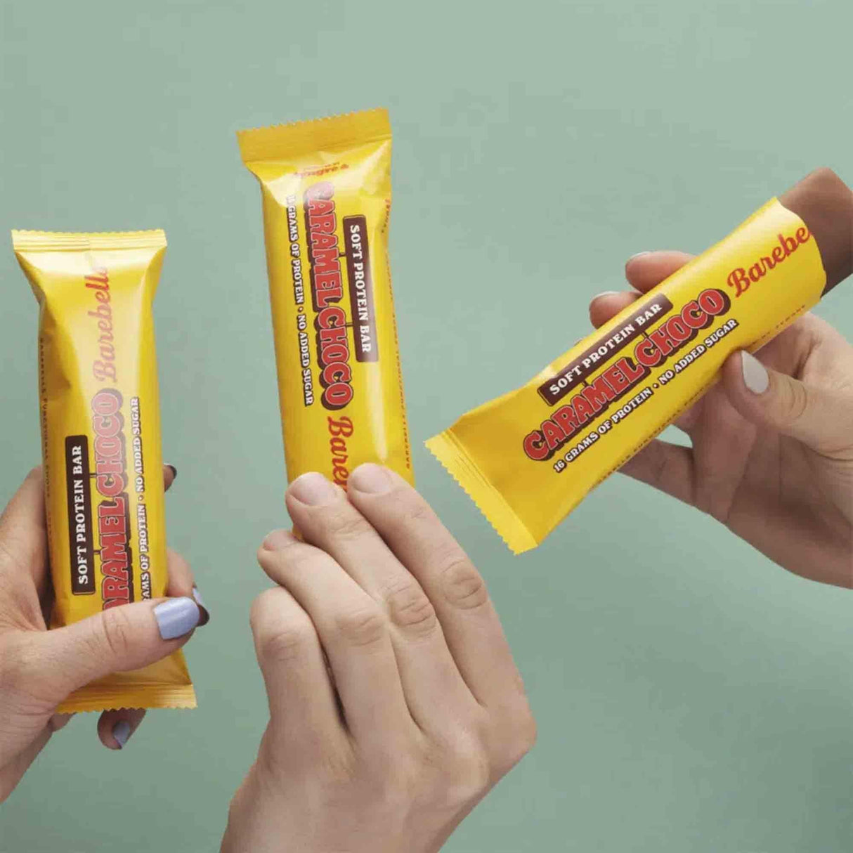 Achetez les barres protéinées Barebells Soft Proteinriegel 12 x 55 g Caramel Choco sur HighPowered.ch