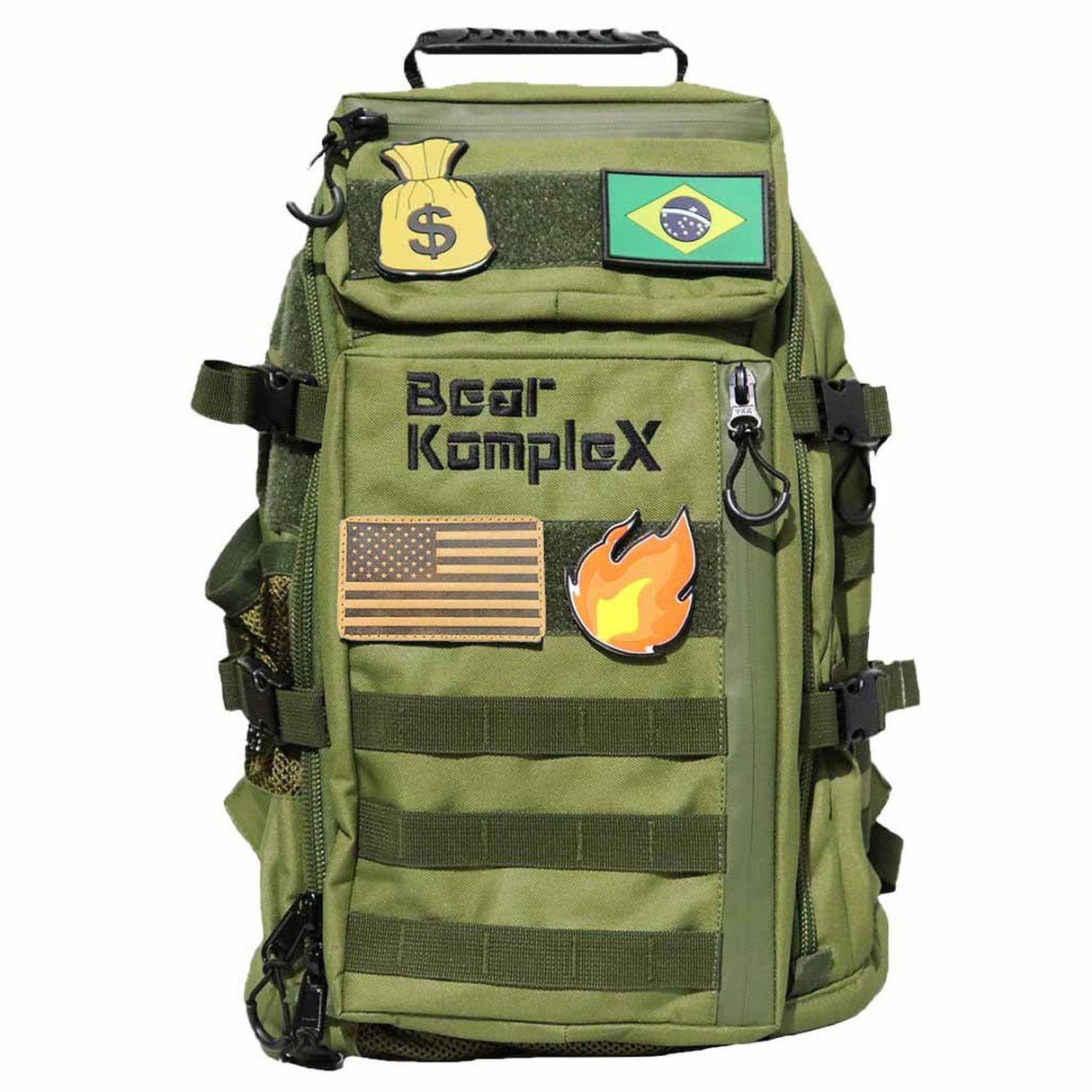 Buy the Bear KompleX Commuter Backpack (25L) in Olive at HighPowered.ch
