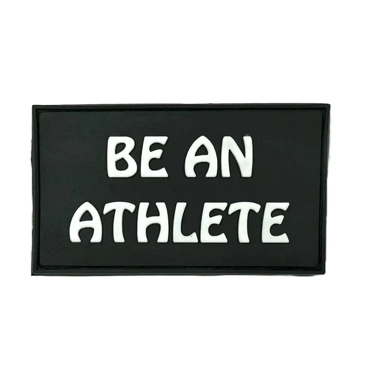 Bear KompleX Velcro Patch "Be An Athlete" kaufen bei HighPowered.ch