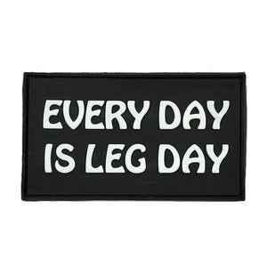 Bear KompleX Velcro Patch "Every Day Is Leg Day" kaufen bei HighPowered.ch