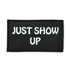 Bear KompleX Velcro Patch "Just Show Up" kaufen bei HighPowered.ch