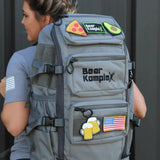 Bear KompleX Velcro Patch "Just Show Up" kaufen bei HighPowered.ch