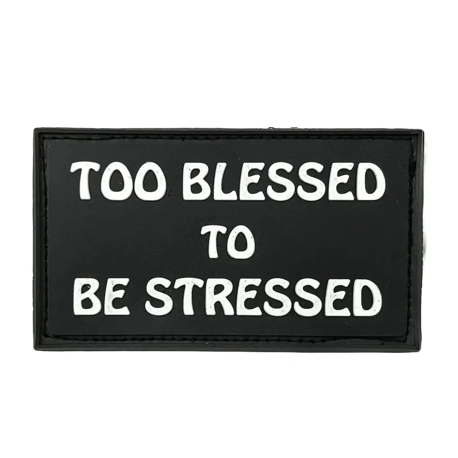 Bear KompleX Velcro Patch "To Blessed To Be Stressed" kaufen bei HighPowered.ch