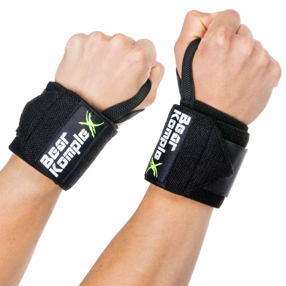 Bear KompleX Wrist Wraps (Handgelenkbandagen) Schwarz kaufen bei HighPowered.ch
