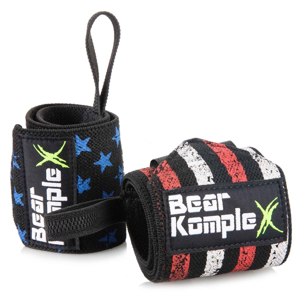 Bear KompleX Wrist Wraps (Handgelenkbandagen) Stars and Stripes kaufen bei HighPowered.ch