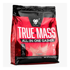 BSN BSN True Mass All-In-One Gainer (4.2 kg) Strawberry kaufen bei HighPowered.ch