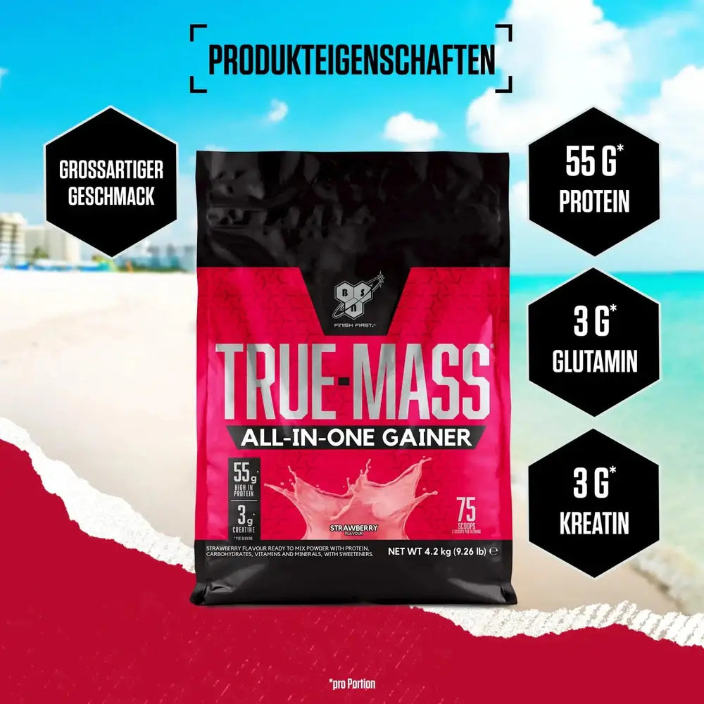 BSN BSN True Mass All-In-One Gainer (4.2 kg) kaufen bei HighPowered.ch