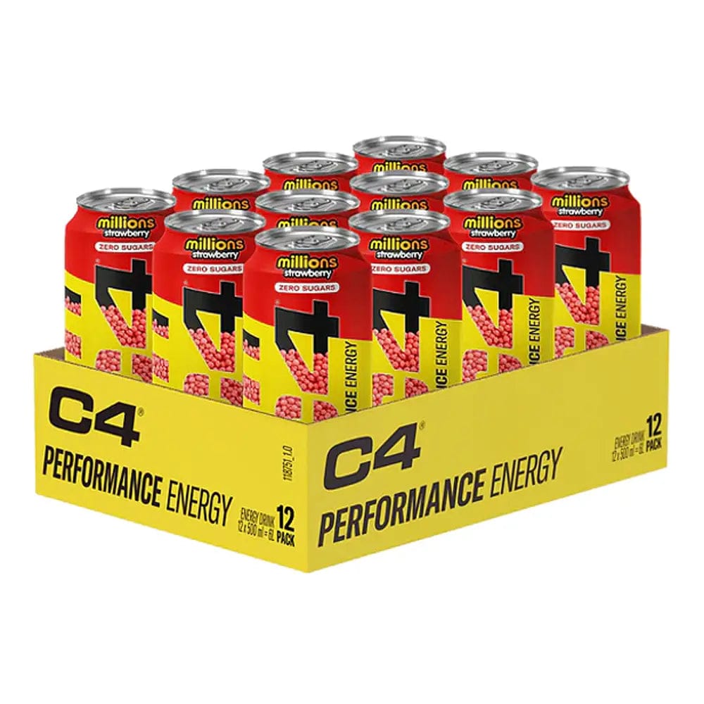 Cellucor Cellucor C4 Performance Energy Drink 12x500 ml Millions Strawberry kaufen bei HighPowered.ch