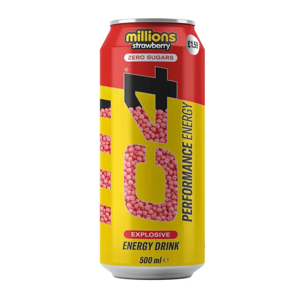 Cellucor Cellucor C4 Performance Energy Drink 500 ml Millions Strawberry kaufen bei HighPowered.ch
