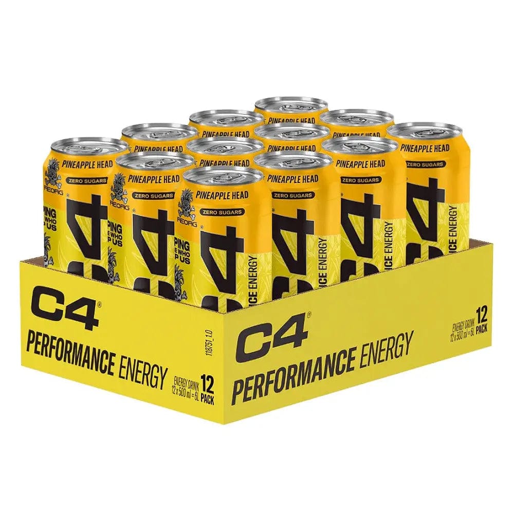 Cellucor Cellucor C4 Performance Energy Drink 12x500 ml Pineapple Head kaufen bei HighPowered.ch