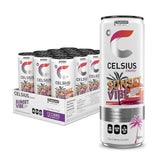 Buy Celsius Energy Drink 12 x 355 ml / Sunset Vibe -  Celsius Energy Drinks  - Fitness Online Store