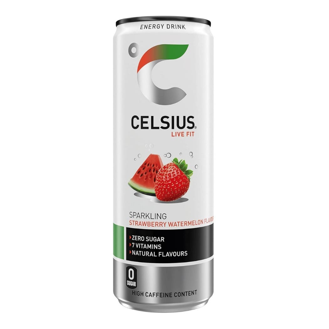 Celsius Energy Drink 355 ml / Strawberry Watermelon kaufen -  Celsius Energiedrinks  - Fitness Onlineshop