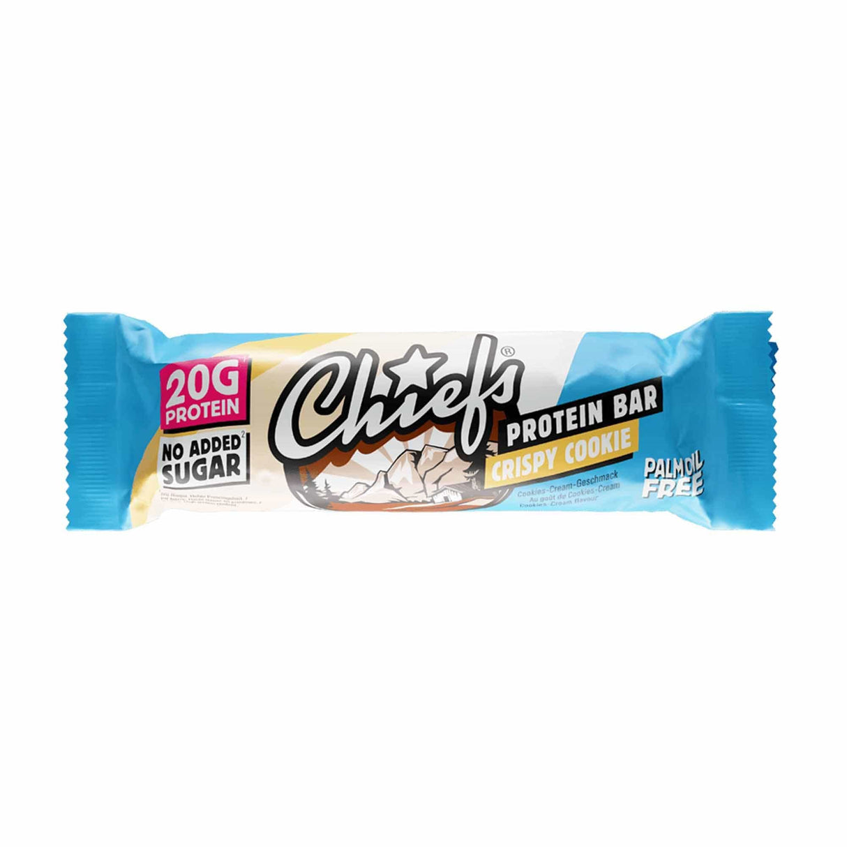 Achetez les barres protéinées Chiefs Chiefs 55 g Crispy Cookie sur HighPowered.ch