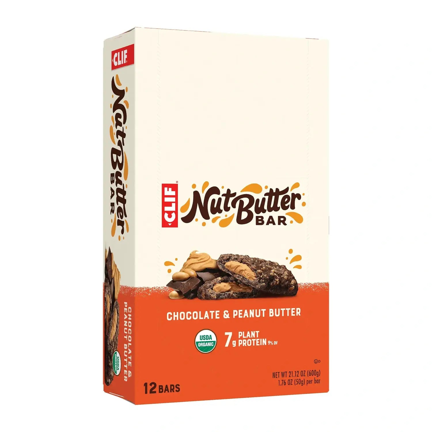 CLIF CLIF Nut Butter Bar (bio) 12 x 50 g Chocolate Peanut Butter kaufen bei HighPowered.ch