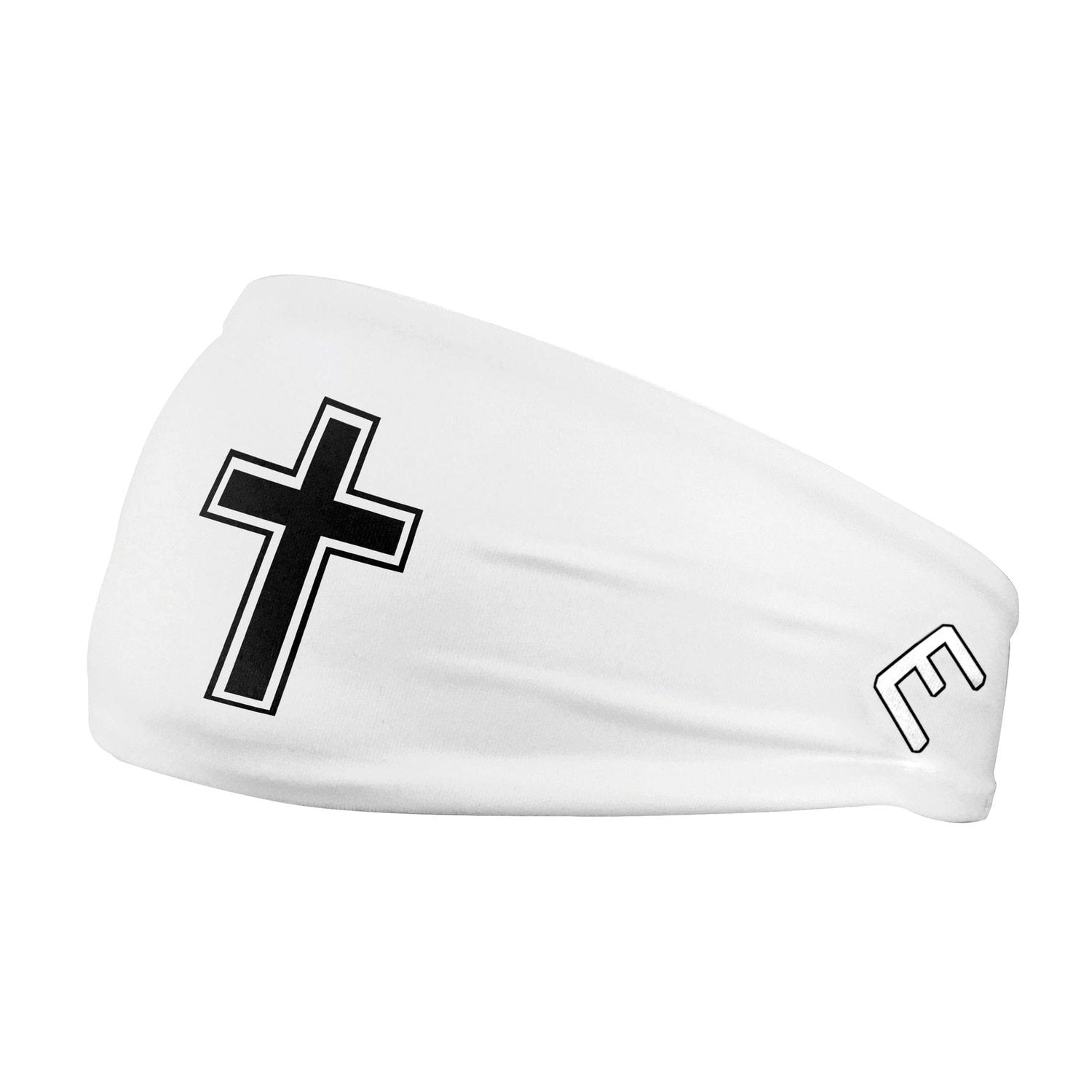 Elite Athletic Gear Faith Cross White Headband kaufen bei HighPowered.ch
