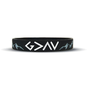 Elite Athletic Gear God Is Greater Than The Highs and Lows Wristband kaufen bei HighPowered.ch