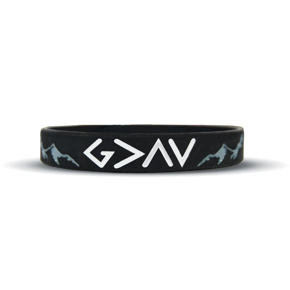 Elite Athletic Gear God Is Greater Than The Highs and Lows Wristband kaufen bei HighPowered.ch