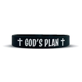 Elite Athletic Gear GOD'S PLAN Wristband XL (9") kaufen bei HighPowered.ch