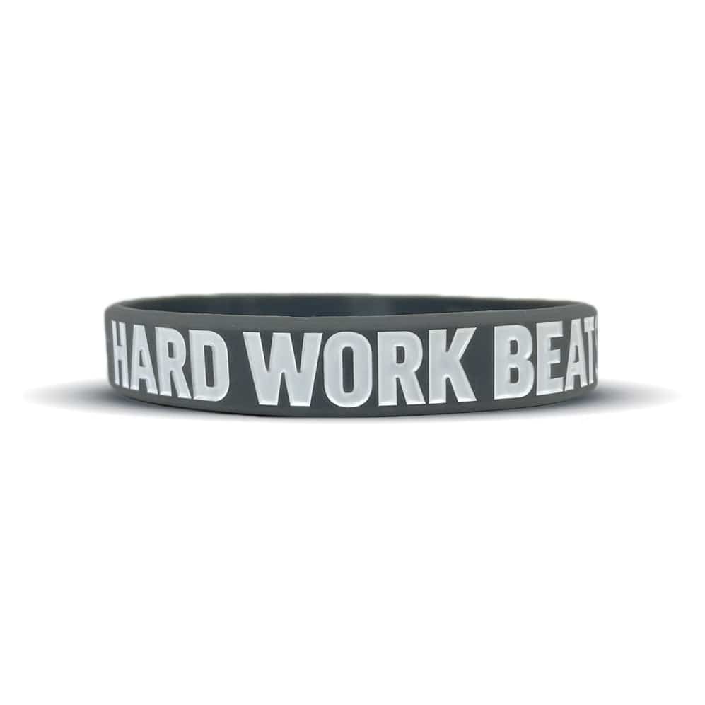 Elite Athletic Gear HARD WORK BEATS TALENT Wristband kaufen bei HighPowered.ch