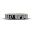 Buy the Elite Athletic Gear I CAN. I WILL. Wristband XL (9") at HighPowered.ch