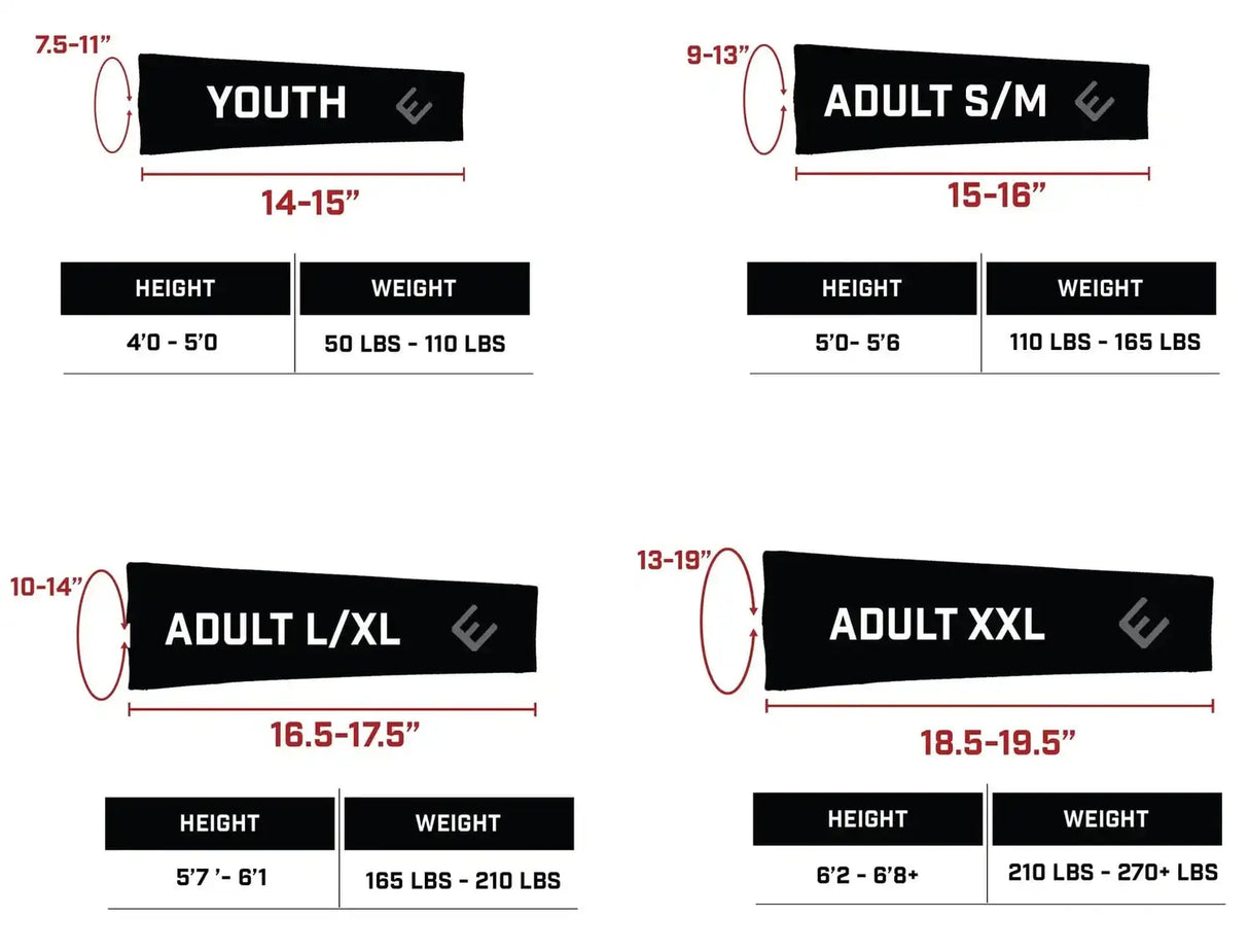 Achetez le manchon Elite Athletic Gear Never Give Up sur HighPowered.ch