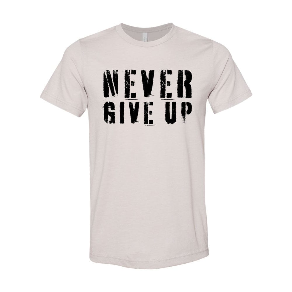 Elite Athletic Gear Never Give Up T-Shirt kaufen bei HighPowered.ch