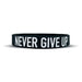 Elite Athletic Gear NEVER GIVE UP Wristband kaufen bei HighPowered.ch
