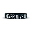 Achetez le bracelet Elite Athletic Gear NEVER GIVE UP XL (23 cm) sur HighPowered.ch