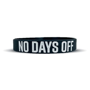 Elite Athletic Gear NO DAYS OFF Wristband XL (9") kaufen bei HighPowered.ch