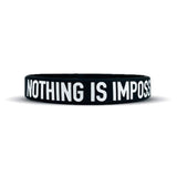 Elite Athletic Gear NOTHING IS IMPOSSIBLE Wristband kaufen bei HighPowered.ch