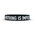 Elite Athletic Gear NOTHING IS IMPOSSIBLE Wristband XL (9") kaufen bei HighPowered.ch