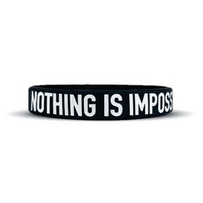 Elite Athletic Gear NOTHING IS IMPOSSIBLE Wristband XL (9") kaufen bei HighPowered.ch